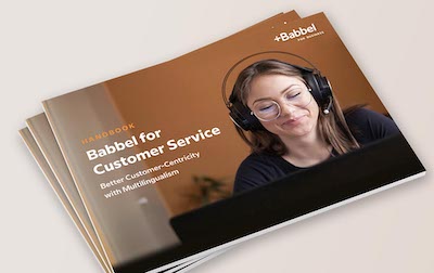 Ebook on language learning for customer service teams