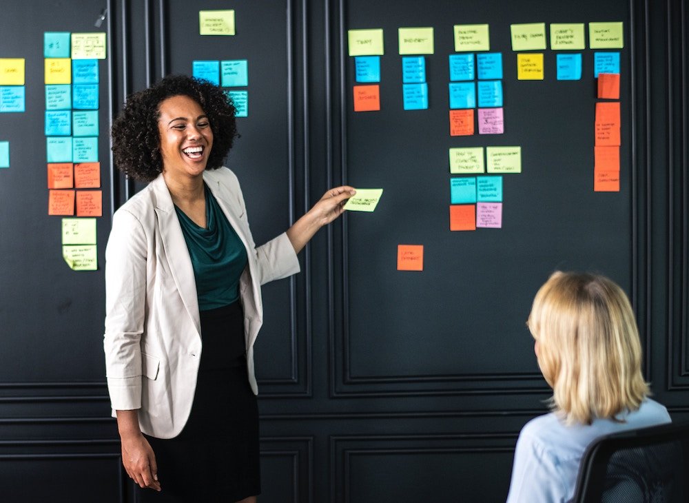 women working together