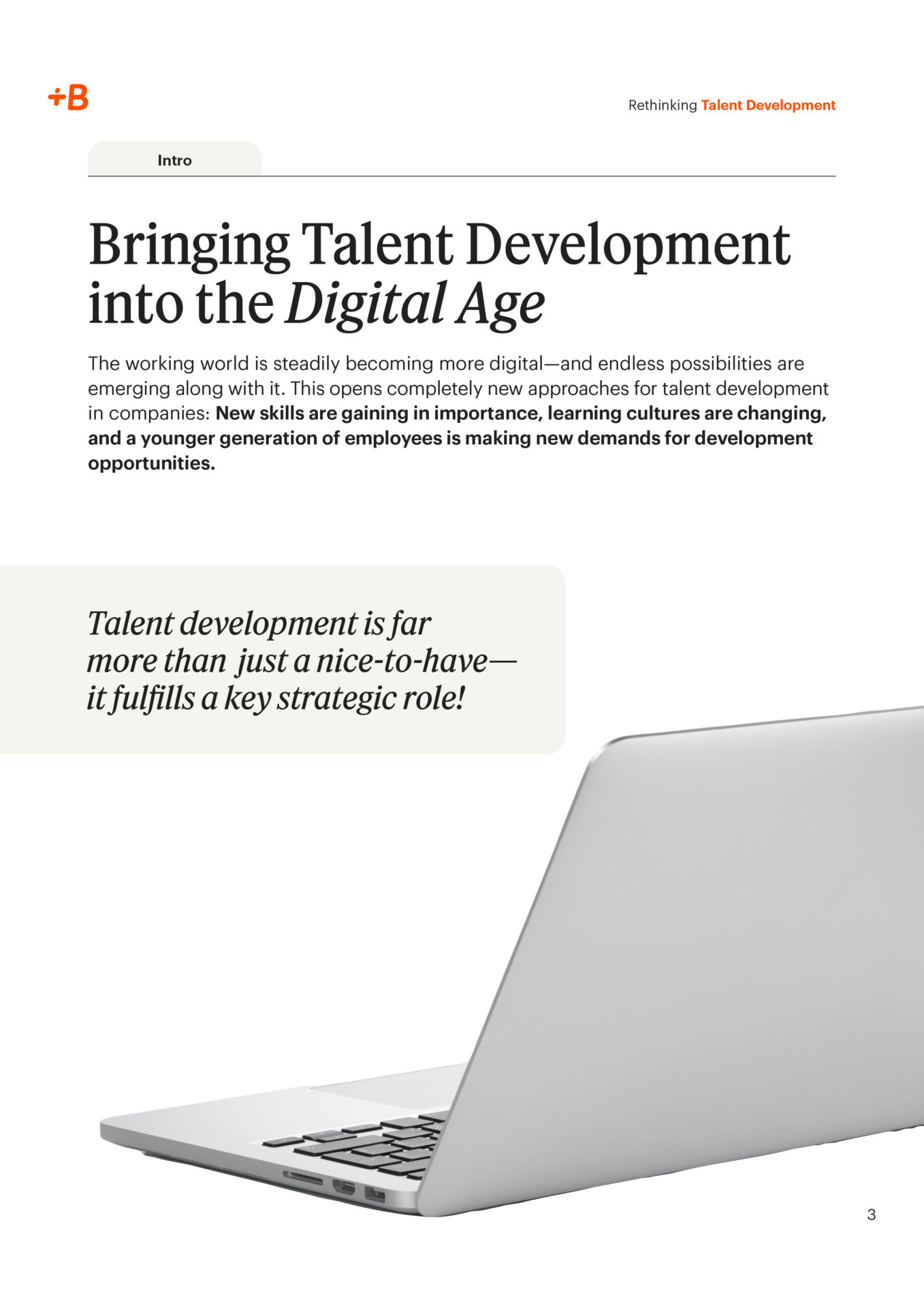 Rethinking Talent Development eBook - Highlights
