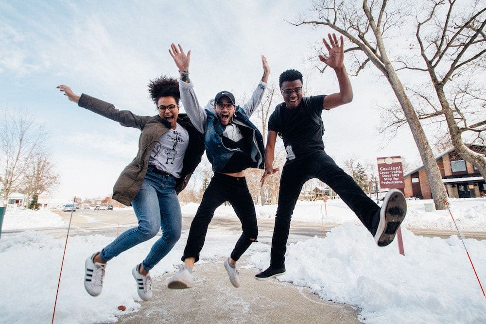 Photo of motivated team that increased their team communication through language training