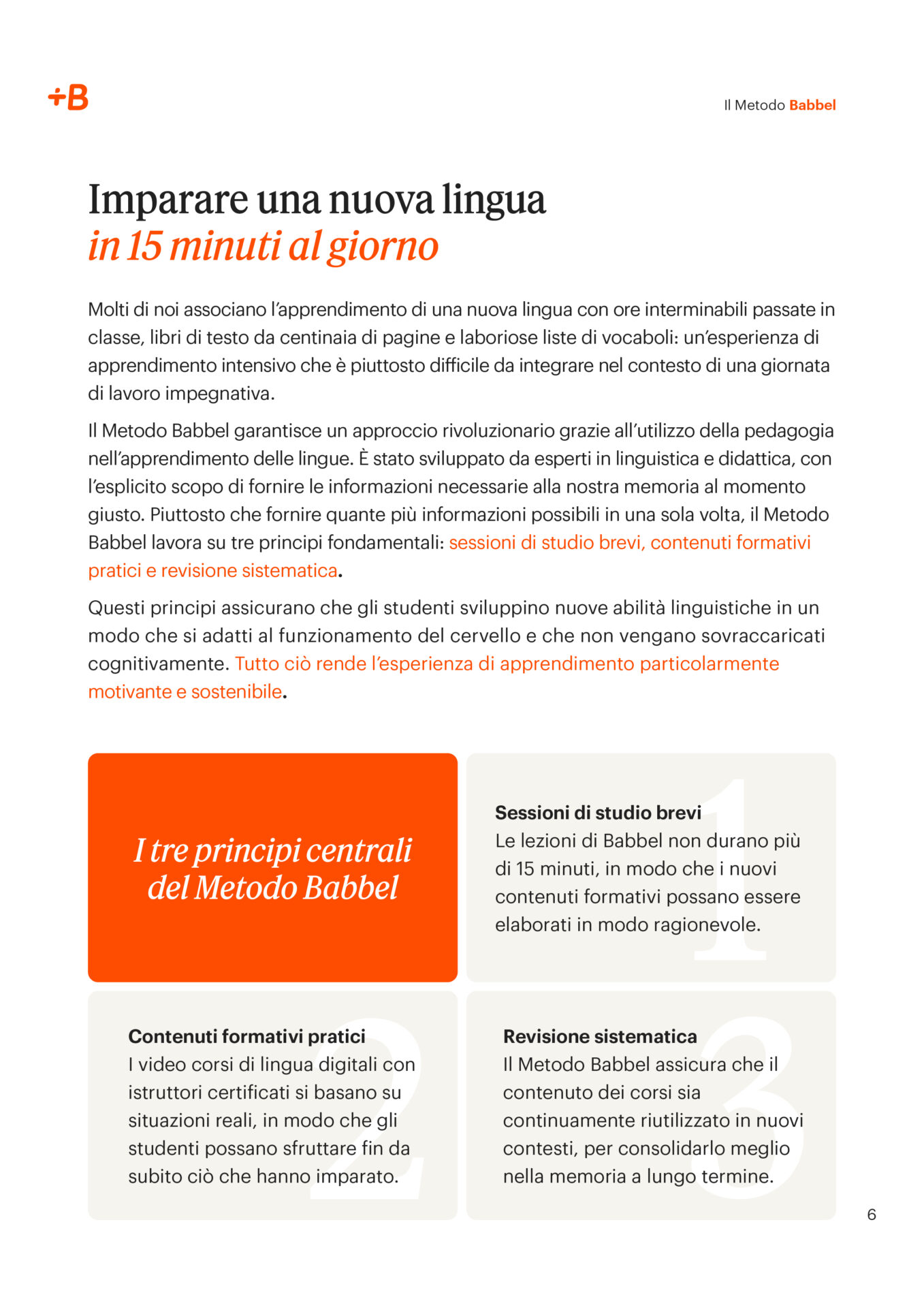 Formazione linguistica efficace: Metodo Babbel | Report Yale